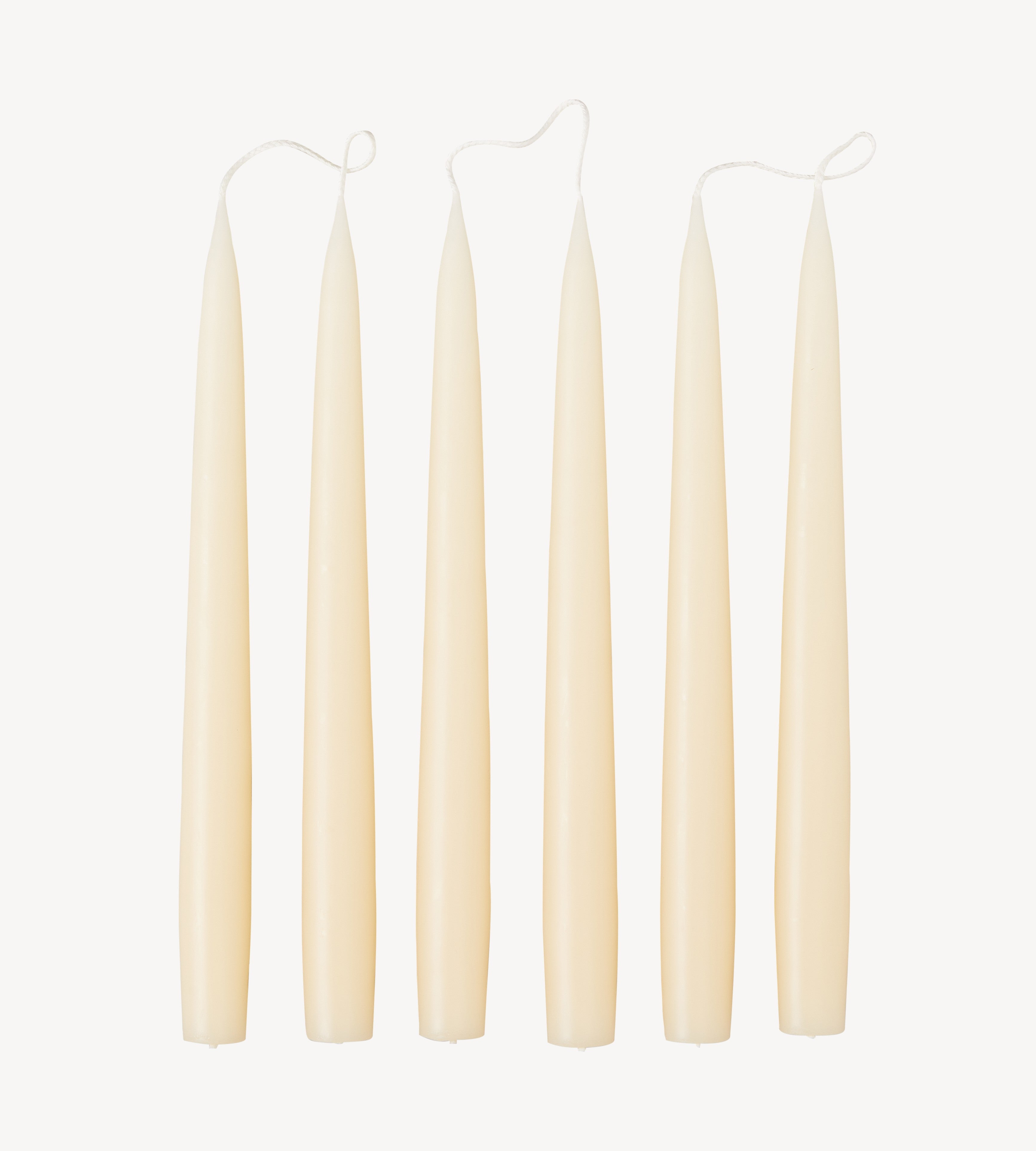 Taper candles 6 pack